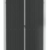 31ovi5-8VJL._AC_.jpg Kstyhome Abri de Jardin Maison de Stockage Abri de Rangement d'extérieur Abri de Jardin Anthracite 107,5x46x183 cm Acier galvanisé