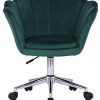 31zGqGw5FyL._AC_.jpg KEEPREAPER Chaise de Bureau en Velours Ergonomique Fauteuil de Bureau Chaise D'ordinateur Pivotant pour Le Ttravail à Domicile Hauteur Réglable (Vert)