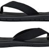 KuaiLu Tongs Mousse de Yoga Hommes en Tissu Thongs Poids léger Plates Adulte été Plage Piscine Sandales