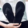 Gaatpot Homme Femmes Tong Flip Flops Sandales Été Maison Pantoufles Chaussures pour Piscine et Plage 35-47EU