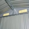 4130Zx-UgqS._AC_.jpg vidaXL Abri de Stockage pour Jardin Cabane à Outils Remise de Jardin Maison de Stockage Hangar de Rangement Cour Extérieur Anthracite Acier 204x132x186 cm
