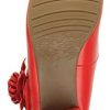 413AhnsUEL._AC_.jpg Femmes Talon Moyen Large Babies Cuir doublé Confort Escarpin Chaussure Pointure