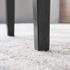 413Tzu2UKbL._AC_.jpg PADMA HOUSE Chaises de Salle à Manger, Lot de 2, Rembourré, Dossier Haut, Revêtement en Lin-Coton, Pieds en Bois Massif, L 66 x l 47 x H 99 cm