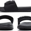 ASTERO Claquette Hommes Chaussures de Plage Piscine Sandales Antidérapant Tong Été Shower Chaussons Taille 41-46
