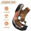 415gL4jptrL._AC_.jpg Sandales de Randonnée Homme Femme Cuir Fermées Été Extérieur Chaussures de Sport Plage Chaussures d'eau Plage Closed-Toe