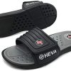 HEVA Claquette Homme Sandales Mules Chaussures de Plage & Piscine Scratch Pantoufles