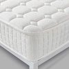 Vesgantti Matelas 24cm Épaisseur Ressort Ensachés Matelas en Mousse Mémoire de Forme Transpirant 7 Zone de Confort CertiPUR-US Tight Top (140x190cm)