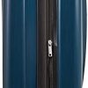 Amazon Basics Valise rigide à roulettes pivotantes, 68 cm, Bleu marine