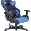 JIASEN Fauteuil de bureau racing au design ergonomique avec dossier haut, accoudoirs, hauteur réglable et soutien lombaire, parfait pour un bureau, une vidéoconférence