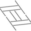 4195IIe-bTL._AC_.jpg GARDIUN KIS14007 - Structure métallique pour préinstallation de sol abris de 7,74 m2-311 x 231 cm
