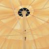 419UXNPAhL._AC_.jpg Festnight Parasol de Plage Parasol de Jardin Parasol d'extérieur Parasol pour Patio Balcon Naturel 240 cm Style hawaïen