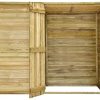 41APo1xUZcL._AC_.jpg vidaXL Bois de Pin Imprégné Abri à Vélo de Jardin Abri de Stockage Rangement Hangar Maison de Jardin Extérieur Arrière-cour 232x110x170 cm