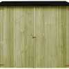 41Bm91SyfYS._AC_.jpg Ksodgun Bois de Pin Imprégné Abri à Outils de Jardin Remise pour Outils Cabane,Abri à Outils de Jardin Pinède imprégnée 182x76x175 cm
