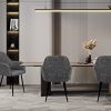 41C7AUC9SyL._AC_.jpg Wolmics Chaise de Salle à Manger Lot de 2 Chaise Cuisine Lin Doux,Chaise Fauteuil Chaise Scandinave avec Pieds métallique,Gris