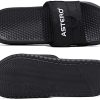 ASTERO Claquette Hommes Chaussures de Plage Piscine Sandales Antidérapant Tong Été Shower Chaussons Taille 41-46