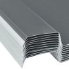 41D70N3e6NL._AC_.jpg vidaXL 12x Tôle Profilée Acier Galvanisé Gris Cabane Garage Abri Jardin Plaque