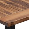41EkVF7-OaL._AC_.jpg vidaXL Bois d'Acacia Massif Table de Salle à Manger Table de Cuisine Table à Dîner Table de Repas Meuble à Manger Maison Intérieur 180x90 cm