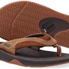 41F4MYAgN-L._AC_.jpg Reef Leather Fanning, Tongs Homme