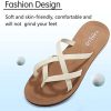 ASTERO Tongs Femme Mode Sandales Claquette Piscine Plage Ete Pantoufles Confort Intérieur Extérieur Chaussures taille 36-41