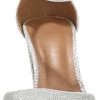 41JEvCSfODL._AC_.jpg Women's Strap Heels Elegant D'Orsay Closed Pointed Toe Pumps Block Chunky High Heel Court Shoes
