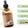 250ml Engrais Liquide Bio pour Bonsaïs - Améliore la Solidité des Bonsaïs et la Fertilité du Sol - 100% Naturel Fabriqué en Espagne - Spray Prêt à l'Emploi
