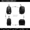 41MDr4QM8KL._AC_.jpg Kono Sac à Dos Chariot D'école 2 en 1 Sac Bagage Enfant Cabine avec Roulettes 30L Imperméable Anime Lumineux