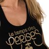 Le Temps des Cerises Débardeur Debtrame Noir