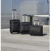 41Mz9oBXzWL._AC_.jpg Exacompta - Réf. 18534E - 1 Exatrolley - Trolley Exactive pour PC jusqu'à 15,6'' - Valisette à roulettes - Poignée téléscopique rétractable dans un compartimnt zippé - dim 45 x 25,5 x 39,5 cm - Noir