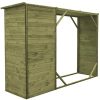 41NJE8WtboL._AC_.jpg Festnight Abri de Jardin en Bois de Jardin cabane à Outils Rangement Abri de Rangement pour terrasse 253 x 80 x 170 cm