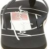41TMrJH-Y-L._AC_.jpg Tommy Hilfiger Embossed Hilfiger Beach Sandal, Tongues Homme