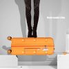 41Wm-O9qoNL._AC_.jpg Kono Valise Trolley Taille Moyenne 65cm Valise de Transport Rigide en Polypropylène Légere à 4 roulettes avec Serrure TSA Intégré 66L