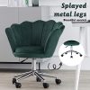 41YL6zACgjL._AC_.jpg KEEPREAPER Chaise de Bureau en Velours Ergonomique Fauteuil de Bureau Chaise D'ordinateur Pivotant pour Le Ttravail à Domicile Hauteur Réglable (Vert)