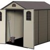 41ZYsTvxVUL._AC_.jpg Abri de Jardin en Résine Alessia B - 5,23 m² 278x188x225 cm avec Plancher et Fenêtres Beige