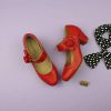 41aQt9UjNVL._AC_.jpg Femmes Talon Moyen Large Babies Cuir doublé Confort Escarpin Chaussure Pointure