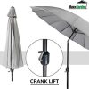 41bd8hDoO0L._AC_.jpg MaxxGarden Parasol de Jardin Shanghai, Gris