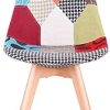 41d-USn9RWL._AC_.jpg GrandCA HOME Lot de 2/4 chaises de salle à manger style nordique (4, Rouge)
