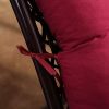 41d6B50oTdL._AC_.jpg TOPmountain Coussin de Chaise à Dossier Haut pour intérieur/extérieur/Jardin, pour Fauteuil à Bascule, Coussinets épais pour Chaise, Chaise Longue, balançoire, Banc, Causeuse, inclinable