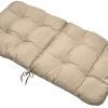 41h2GAoDKaL._AC_.jpg Beautissu Coussin Exterieur Jardin Flair NL - Coussin Chaise Jardin pour Chaise, Fauteuil ou transat de Jardin, terrasse ou Balcon - 100x50x8cm - Dossier Standard – Nature