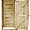 41hJM3WNTRL._AC_.jpg Abri à Outils de Jardin Bois de pin imprégné 88 x 76 x 175 cmMaison Jardin Pelouses Jardins Vie en extérieur Structures extérieures Cabanes abris de Jardin