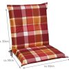 41hK0OQn1FL._AC_.jpg Beautissu Matelas Coussin pour Chaise Fauteuil de Jardin terrasse Sunny RO Rouge 100x50x6cm