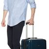 Amazon Basics Valise rigide à roulettes pivotantes, 68 cm, Bleu marine