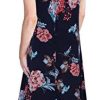 41k-EWuW-CL._AC_.jpg Kidsform Femme Robe Longue Boheme Robe de Plage d'été Col en V sans Manches Maxi Robes de Soirée Cocktail Boho Sexy Casual