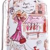 41lgP7fc7CL._AC_.jpg Valise Cabine Rigide à 4 Double Roues pour Enfant - Paris Fashion - Madisson.