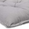 41mpjC2kGEL._AC_.jpg Detex 2X Coussin de Chaise avec Dossier Gris uni 116x57x7cm Coussin pour Fauteuil Intérieur Extérieur Maison Jardin