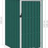 41nACoOaVS._AC_.jpg Abri de Jardin Vert 87x98x159 cm Acier galvanisé Maison Jardin Pelouses Jardins Vie en extérieur Structures extérieures Cabanes abris de Jardin
