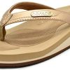 COFACE Femmes Tongs Mode Sandales Tong Compensees été Plage Piscine et Vacances avec Tapis de Yoga Confortable