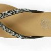 41p82vJN5iL._AC_.jpg PERLETTI Tongs Femme Chic à la Mode avec Paillettes Animalier - Sandales Confortables Été de Maison Piscine Plage - Flip Flops Motif Léopard Noir Doré - Mules Plates Antidérapantes
