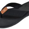 KuaiLu Tongs Mousse de Yoga Hommes en Tissu Thongs Poids léger Plates Adulte été Plage Piscine Sandales