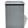 41s1Bq3FCFS._AC_.jpg vidaXL Abri de Stockage de Jardin Métal Gris 204x132x186 cm Rangement Jardin