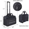 41sp6rNh8AL._AC_.jpg KROSER Sacoche à roulettes pour Ordinateur Portable Mallettes à roulettes pour Ordinateur Jusqu'à 17,3" Imperméable Porte-Documents à roulettes avec Poches RFID pour Hommes/Femmes Rolling Laptop Bag